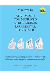 Atividade 15 Com Minilivro A8 de 6 Páginas Para Montar E Escrever