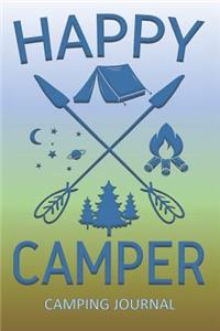 Happy Camper Camping Journal