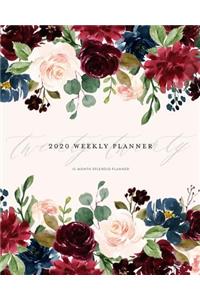 2020 Weekly Planner 12-Month Splendid Planner