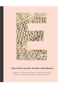 Knitting Graph Paper Notebook
