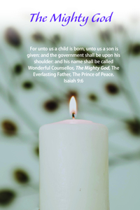 Advent Bulletin: The Mighty God (Package of 100)