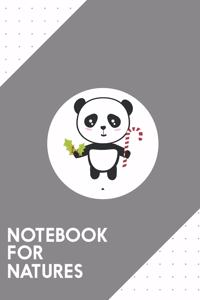 Notebook for Natures