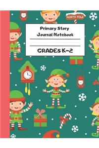 Primary Story Journal Notebook Grades K-2