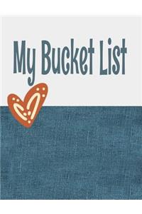 My Bucket List
