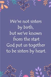 Lined Notebook with Quote - Soul Sister Gifts, Bestie Gifts for Women