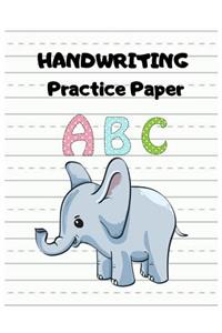 Handwriting Practice Paper