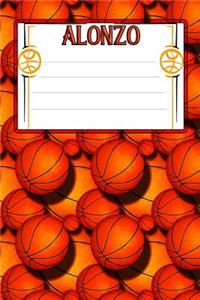 Basketball Life Alonzo: College Ruled Composition Book