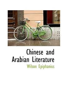 Chinese and Arabian Literature