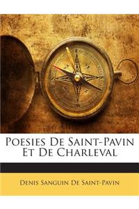 Poesies De Saint-Pavin Et De Charleval