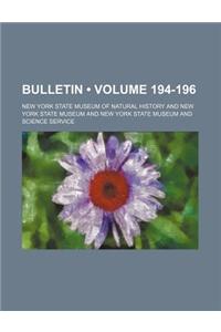 Bulletin (Volume 194-196)