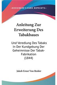 Anleitung Zur Erweiterung Des Tabakbaues