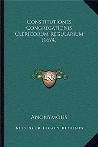 Constitutiones Congregationis Clericorum Regularium (1674)