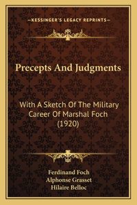 Precepts And Judgments