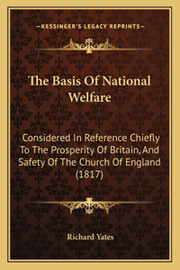 Basis Of National Welfare