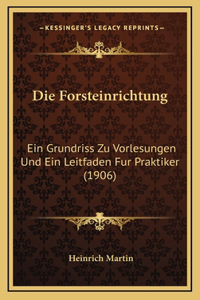 Die Forsteinrichtung