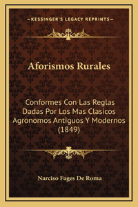 Aforismos Rurales