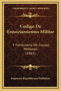 Codigo De Enjuiciamientos Militar