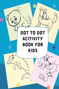 Dot to Dot acitivity book for kids