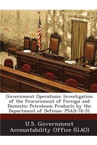 Government Operations