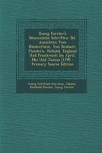 Georg Forster's Sammtliche Schriften