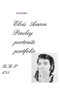 Elvis Aaron Presley Portrait Portfolio First Edition Includes a Stunning Graceland Portrait