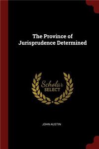 Province of Jurisprudence Determined