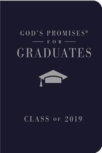 God's Promises for Graduates: Class of 2019 - Navy NKJV