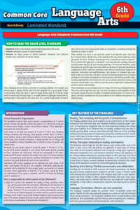 Ccss: Language Arts 6th Grade