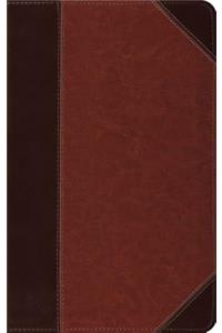 ESV Thinline Reference Bible (Trutone, Brown/Cordovan, Portfolio Design)