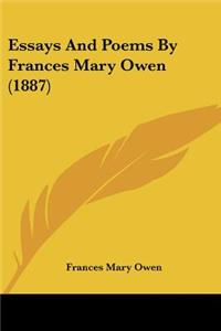 Essays And Poems By Frances Mary Owen (1887)