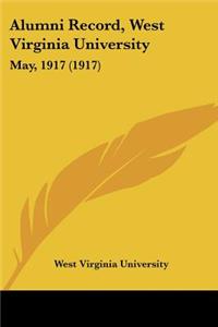 Alumni Record, West Virginia University