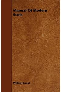 Manual of Modern Scots
