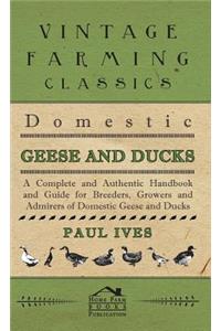Domestic Geese And Ducks - A Complete And Authentic Handbook And Guide For Breeders, Growers And Admirers Of Domestic Geese And Ducks