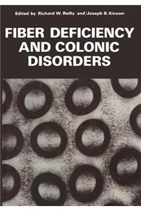 Fiber Deficiency and Colonic Disorders