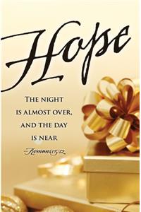 Hope Gifts Images Advent Bulletin (Pkg of 50)