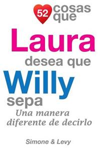 52 Cosas Que Laura Desea Que Willy Sepa