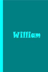 William - Personalized Journal