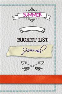Summer Bucket List Journal