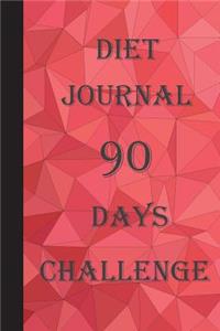 Diet Journal 90 Days Challenge