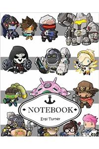 Overwatch Notebook / Journal: Pocket Notebook / Journal / Diary - Dot-grid, Graph, Lined, Blank No Lined: 1