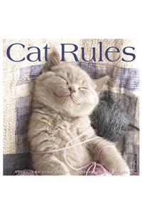 Cat Rules 2020 Wall Calendar