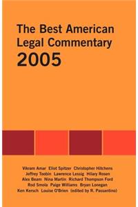 The Best American Legal Commentary