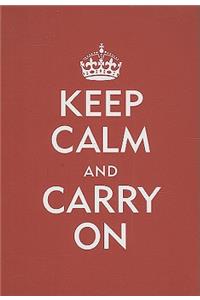 Keep Calm and Carry on Journal