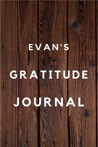 Evan's Gratitude Journal
