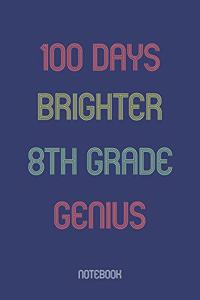 100 Days Brighter 8th Grade Genuis