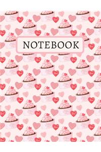 Notebook: Happy St.Valentines Day & Say Simple Words with This Gift to Him / Her