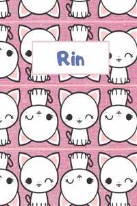 Rin Personalized Genkouyoushi Notebook