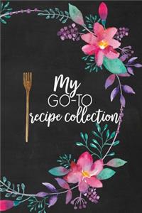 My Go-To Recipe Collection, Vegan Plant-based Recipe Book with Meal Ideas and Comprehensive Food List, kitchen conversions
