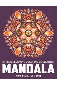 Stress Relieving Coloring Book Adult