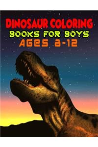Dinosaur Coloring Books For Boys Ages 8-12